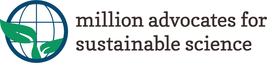 Logo for Million Advocates for Sustainable Science